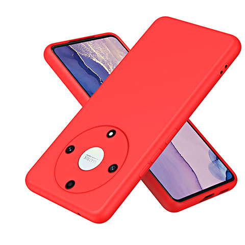 Coque Ultra Fine Silicone Souple 360 Degres Housse Etui H01P pour Huawei Honor Magic5 Lite 5G Rouge