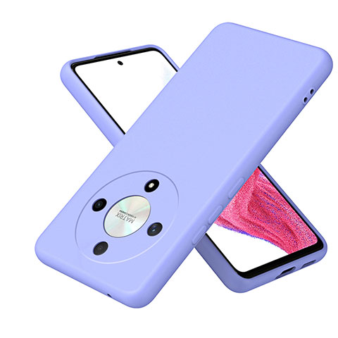 Coque Ultra Fine Silicone Souple 360 Degres Housse Etui H01P pour Huawei Honor Magic6 Lite 5G Violet