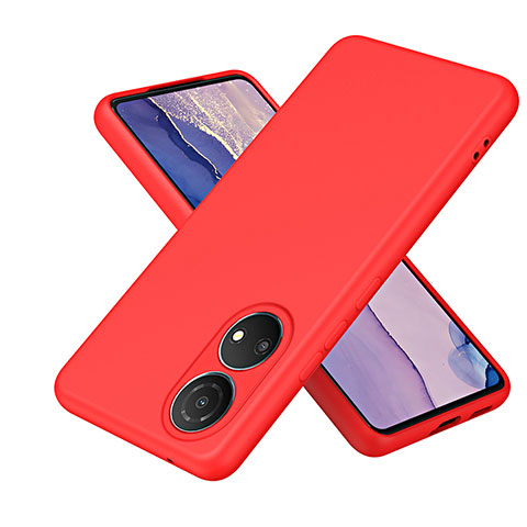 Coque Ultra Fine Silicone Souple 360 Degres Housse Etui H01P pour Huawei Honor X7 Rouge