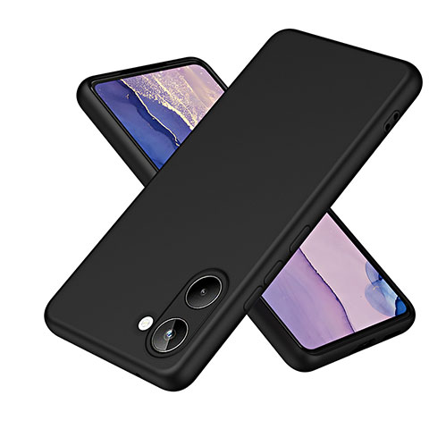 Coque Ultra Fine Silicone Souple 360 Degres Housse Etui H01P pour Realme 10 4G Noir