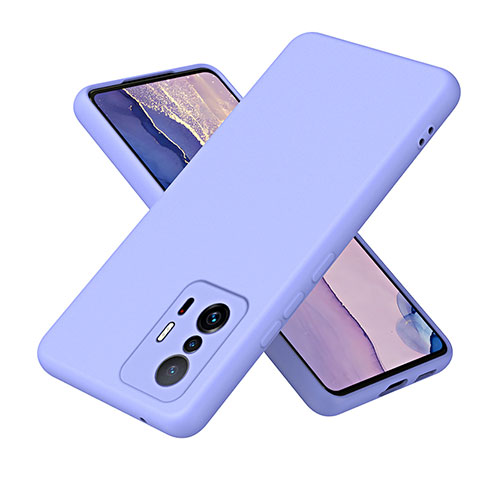 Coque Ultra Fine Silicone Souple 360 Degres Housse Etui H01P pour Xiaomi Mi 11T Pro 5G Violet