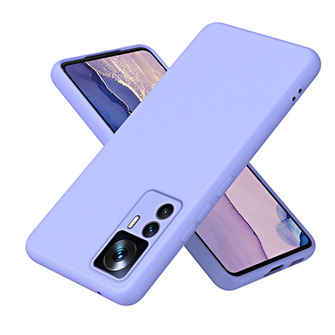 Coque Ultra Fine Silicone Souple 360 Degres Housse Etui H01P pour Xiaomi Mi 12T 5G Violet