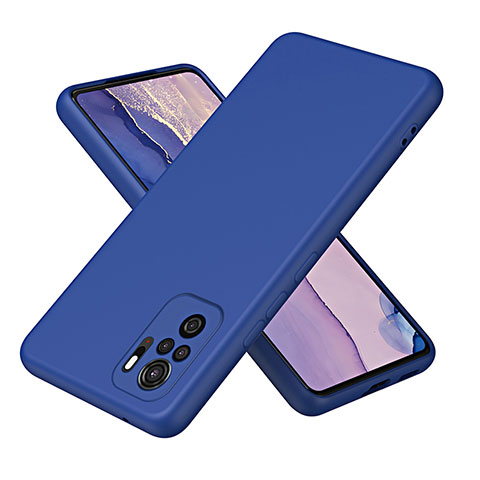 Coque Ultra Fine Silicone Souple 360 Degres Housse Etui H01P pour Xiaomi Poco M5S Bleu