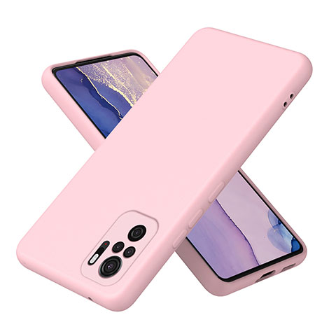 Coque Ultra Fine Silicone Souple 360 Degres Housse Etui H01P pour Xiaomi Poco M5S Or Rose