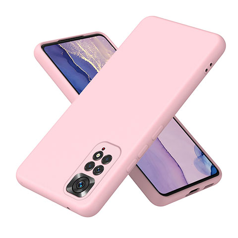 Coque Ultra Fine Silicone Souple 360 Degres Housse Etui H01P pour Xiaomi Redmi Note 11 Pro 5G Or Rose