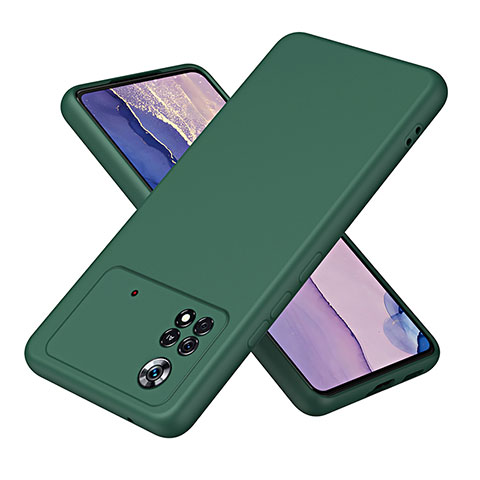 Coque Ultra Fine Silicone Souple 360 Degres Housse Etui H01P pour Xiaomi Redmi Note 11E Pro 5G Vert