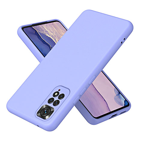 Coque Ultra Fine Silicone Souple 360 Degres Housse Etui H01P pour Xiaomi Redmi Note 11S 4G Gris Lavende