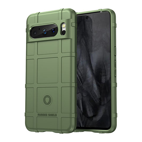 Coque Ultra Fine Silicone Souple 360 Degres Housse Etui J01S pour Google Pixel 8 Pro 5G Vert