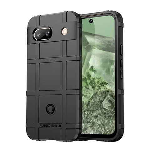 Coque Ultra Fine Silicone Souple 360 Degres Housse Etui J01S pour Google Pixel 8a 5G Noir