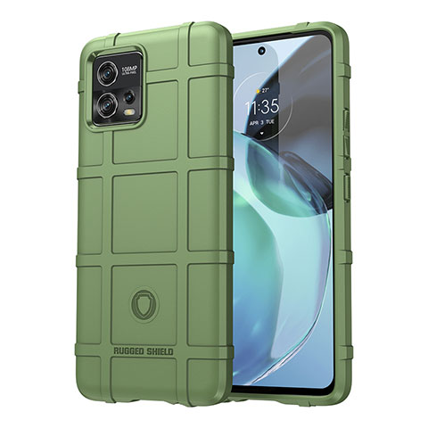 Coque Ultra Fine Silicone Souple 360 Degres Housse Etui J01S pour Motorola Moto G72 Vert