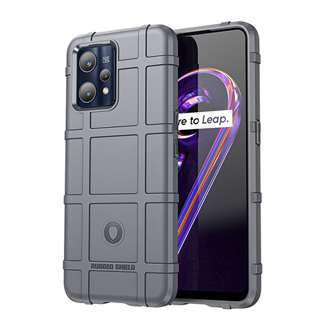 Coque Ultra Fine Silicone Souple 360 Degres Housse Etui J01S pour Realme 9 Pro+ Plus 5G Gris