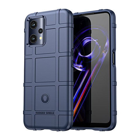 Coque Ultra Fine Silicone Souple 360 Degres Housse Etui J01S pour Realme Q5 5G Bleu