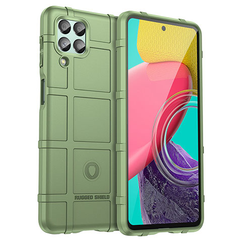 Coque Ultra Fine Silicone Souple 360 Degres Housse Etui J01S pour Samsung Galaxy M53 5G Vert