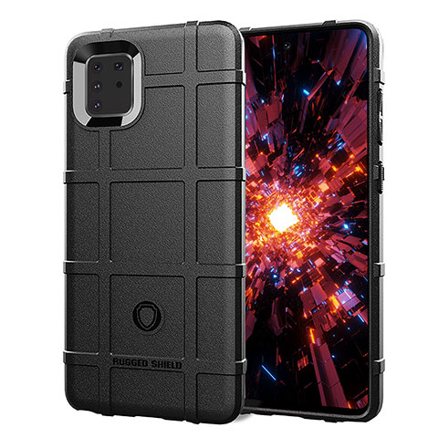 Coque Ultra Fine Silicone Souple 360 Degres Housse Etui J01S pour Samsung Galaxy M60s Noir