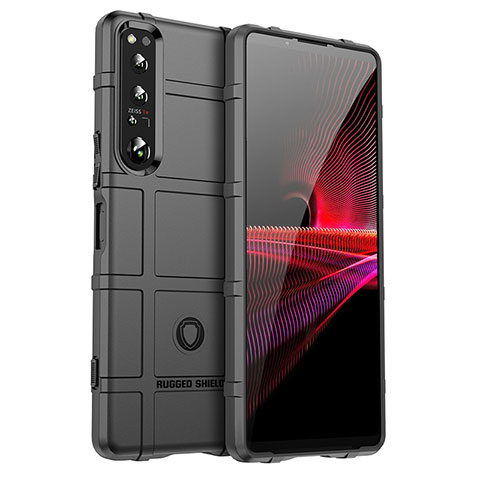 Coque Ultra Fine Silicone Souple 360 Degres Housse Etui J01S pour Sony Xperia 1 IV Noir