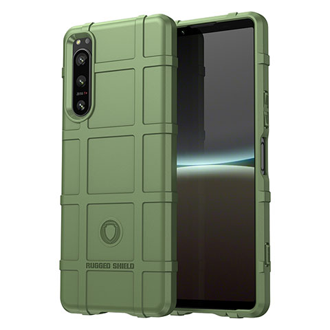 Coque Ultra Fine Silicone Souple 360 Degres Housse Etui J01S pour Sony Xperia 5 IV Vert