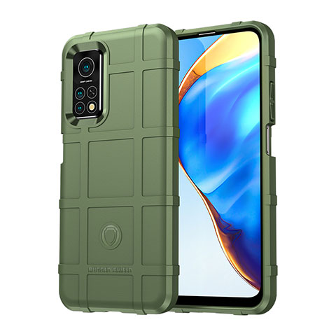 Coque Ultra Fine Silicone Souple 360 Degres Housse Etui J01S pour Xiaomi Mi 10T 5G Vert