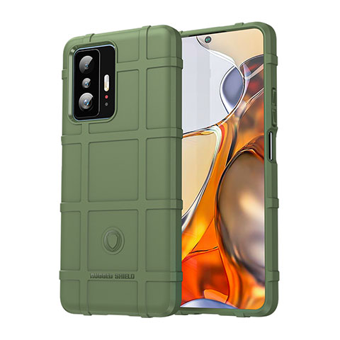 Coque Ultra Fine Silicone Souple 360 Degres Housse Etui J01S pour Xiaomi Mi 11T Pro 5G Vert