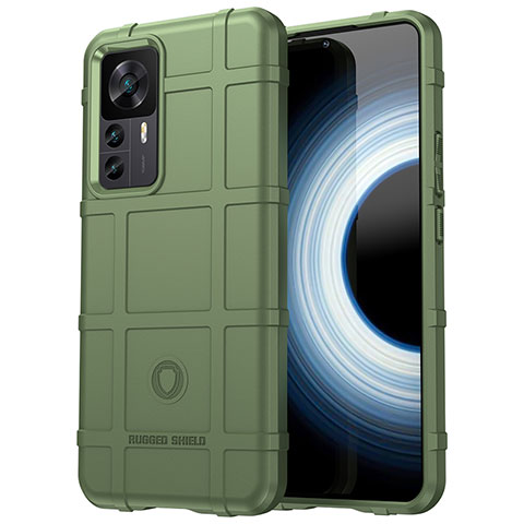 Coque Ultra Fine Silicone Souple 360 Degres Housse Etui J01S pour Xiaomi Mi 12T Pro 5G Vert