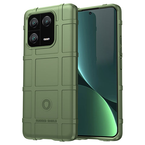 Coque Ultra Fine Silicone Souple 360 Degres Housse Etui J01S pour Xiaomi Mi 13 Pro 5G Vert