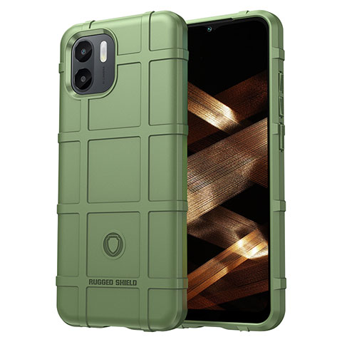 Coque Ultra Fine Silicone Souple 360 Degres Housse Etui J01S pour Xiaomi Poco C50 Vert