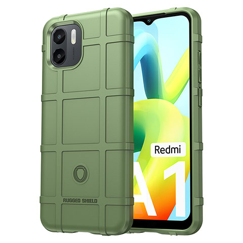 Coque Ultra Fine Silicone Souple 360 Degres Housse Etui J01S pour Xiaomi Poco C51 Vert