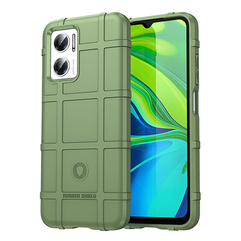 Coque Ultra Fine Silicone Souple 360 Degres Housse Etui J01S pour Xiaomi Redmi 10 5G Vert