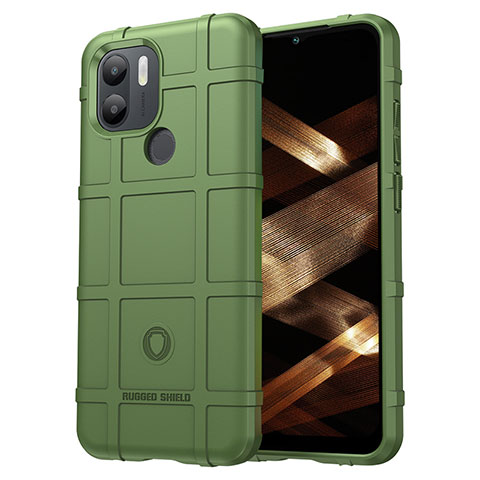 Coque Ultra Fine Silicone Souple 360 Degres Housse Etui J01S pour Xiaomi Redmi A1 Plus Vert