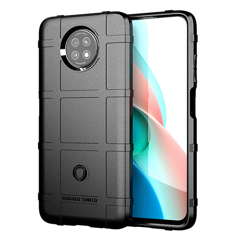 Coque Ultra Fine Silicone Souple 360 Degres Housse Etui J01S pour Xiaomi Redmi Note 9 5G Noir