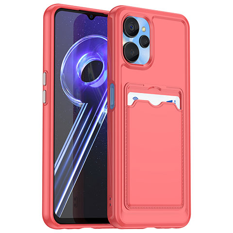 Coque Ultra Fine Silicone Souple 360 Degres Housse Etui J02S pour Realme 10 5G Rouge