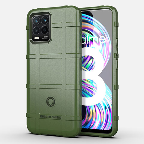 Coque Ultra Fine Silicone Souple 360 Degres Housse Etui J02S pour Realme 8 Pro Vert