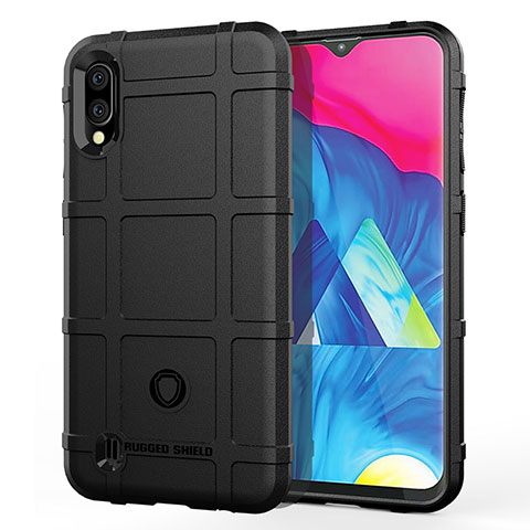 Coque Ultra Fine Silicone Souple 360 Degres Housse Etui J02S pour Samsung Galaxy M10 Noir