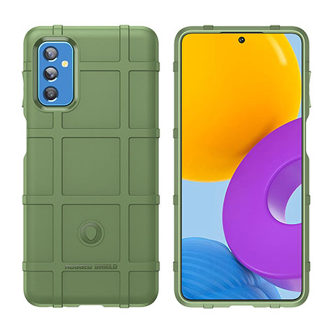 Coque Ultra Fine Silicone Souple 360 Degres Housse Etui J02S pour Samsung Galaxy M52 5G Vert