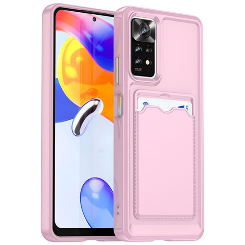 Coque Ultra Fine Silicone Souple 360 Degres Housse Etui J02S pour Xiaomi Mi 11i 5G (2022) Rose