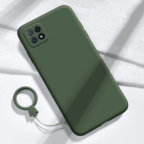 Coque Ultra Fine Silicone Souple 360 Degres Housse Etui pour Huawei Enjoy 20 5G Vert Nuit