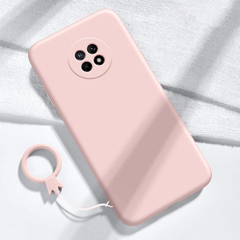 Coque Ultra Fine Silicone Souple 360 Degres Housse Etui pour Huawei Enjoy 20 Plus 5G Rose