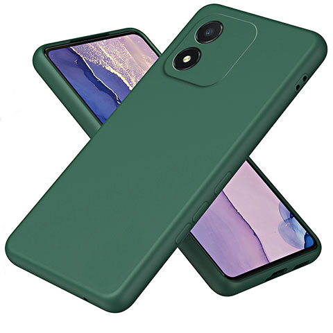 Coque Ultra Fine Silicone Souple 360 Degres Housse Etui pour Huawei Honor X5 Vert