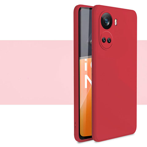 Coque Ultra Fine Silicone Souple 360 Degres Housse Etui pour Huawei Nova 10 SE Rouge