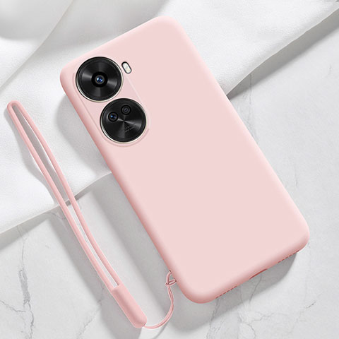 Coque Ultra Fine Silicone Souple 360 Degres Housse Etui pour Huawei Nova 11 SE Rose