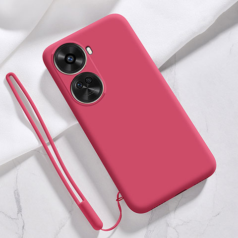 Coque Ultra Fine Silicone Souple 360 Degres Housse Etui pour Huawei Nova 11 SE Rouge