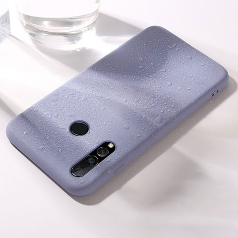 Coque Ultra Fine Silicone Souple 360 Degres Housse Etui pour Huawei Nova 4e Violet