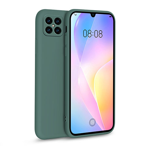 Coque Ultra Fine Silicone Souple 360 Degres Housse Etui pour Huawei Nova 8 SE 5G Vert Nuit