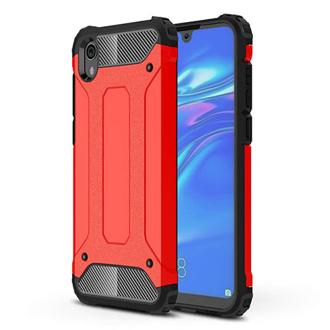 Coque Ultra Fine Silicone Souple 360 Degres Housse Etui pour Huawei Y5 (2019) Rouge