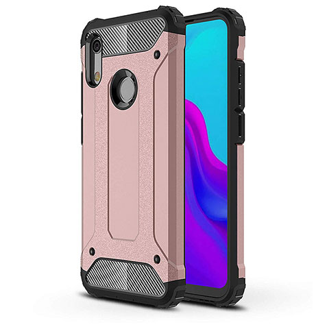 Coque Ultra Fine Silicone Souple 360 Degres Housse Etui pour Huawei Y6 (2019) Or Rose