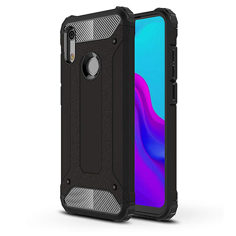 Coque Ultra Fine Silicone Souple 360 Degres Housse Etui pour Huawei Y6 Prime (2019) Noir