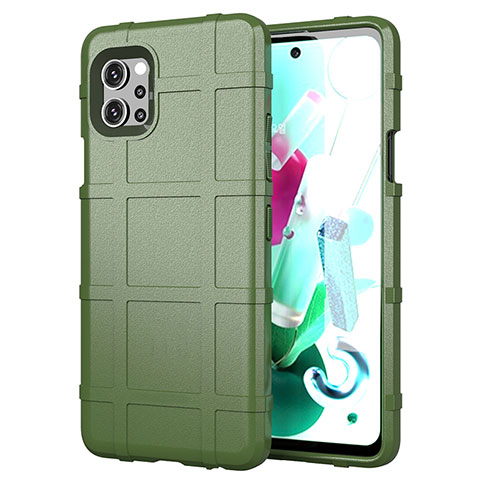 Coque Ultra Fine Silicone Souple 360 Degres Housse Etui pour LG Q92 5G Vert