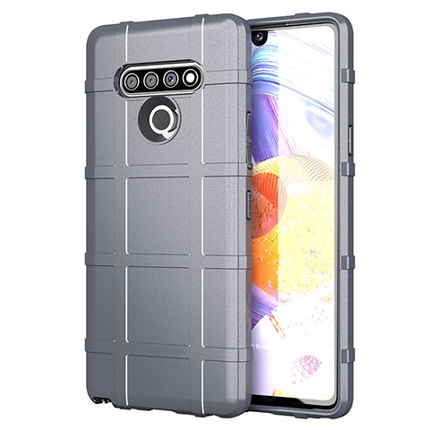 Coque Ultra Fine Silicone Souple 360 Degres Housse Etui pour LG Stylo 6 Gris