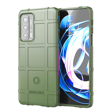 Coque Ultra Fine Silicone Souple 360 Degres Housse Etui pour Motorola Moto Edge 20 Pro 5G Vert