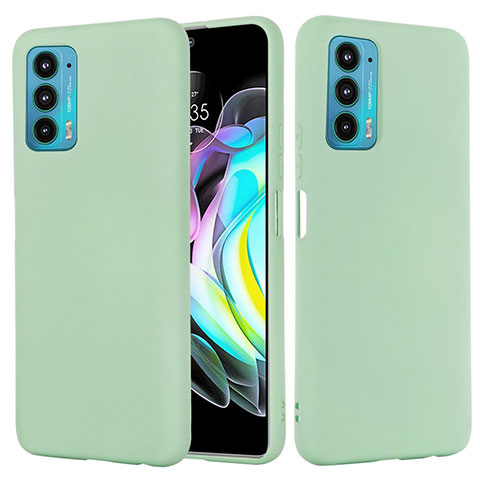 Coque Ultra Fine Silicone Souple 360 Degres Housse Etui pour Motorola Moto Edge 20 Pro 5G Vert