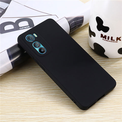 Coque Ultra Fine Silicone Souple 360 Degres Housse Etui pour Motorola Moto Edge 30 5G Noir